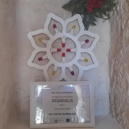 Beltrullo Pietrevive Séjour chez l'habitant Martina Franca